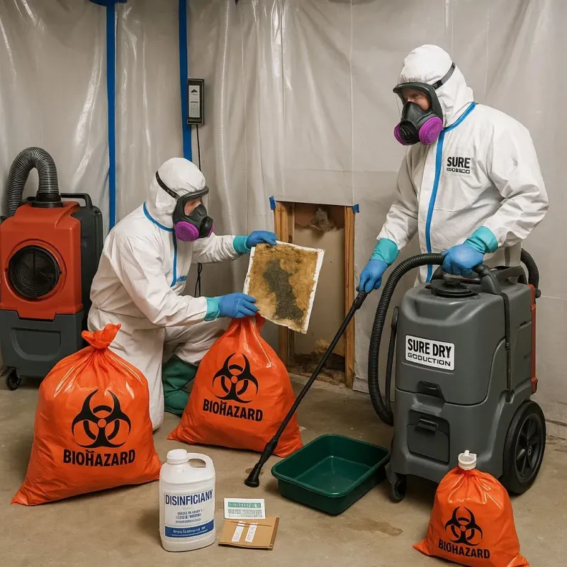 Contaminated Water Handling Protocols process in Linden, AZ